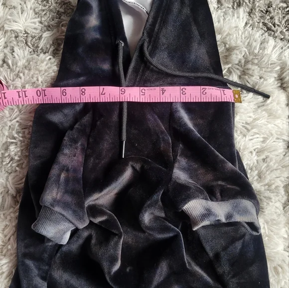 Blue Tie-Dye Dog Hoodie Size 2X But Runs Small - Picture 3 of 12